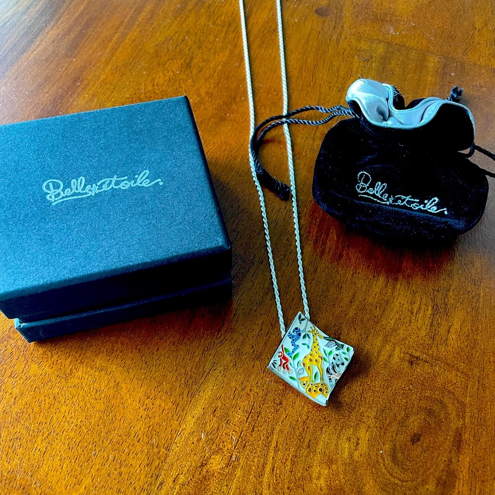 New pendant and sterling silver chain